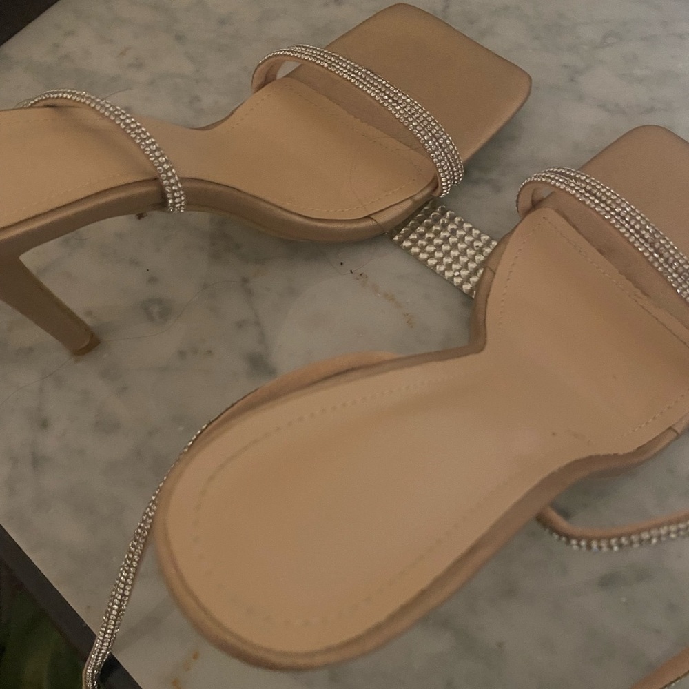 Sparkly heels